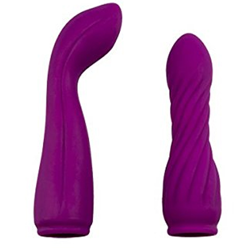 ADRIEN LASTIC 2X Vibrator Vaginal Attachment Set